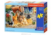CASTORLAND Puzzle Setk?n? p??tel ve st?ji 120 d?lk?